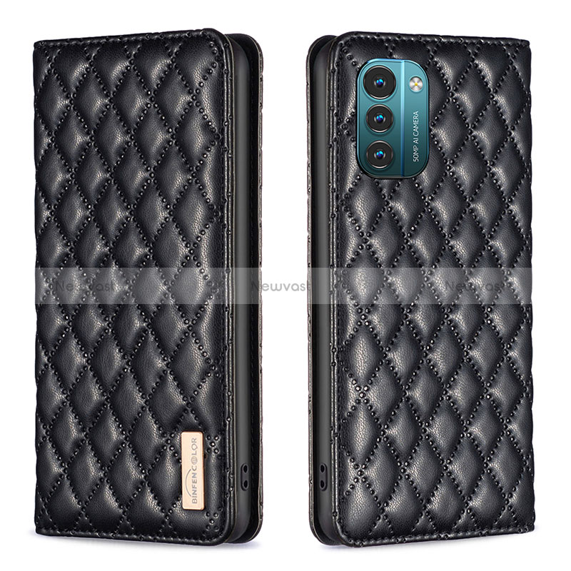 Leather Case Stands Flip Cover Holder B11F for Nokia G11