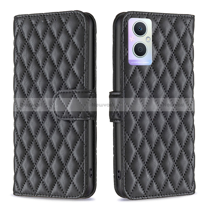 Leather Case Stands Flip Cover Holder B11F for Oppo A96 5G