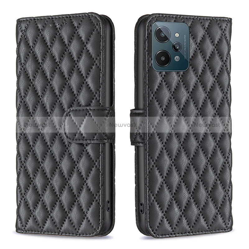 Leather Case Stands Flip Cover Holder B11F for Realme C31