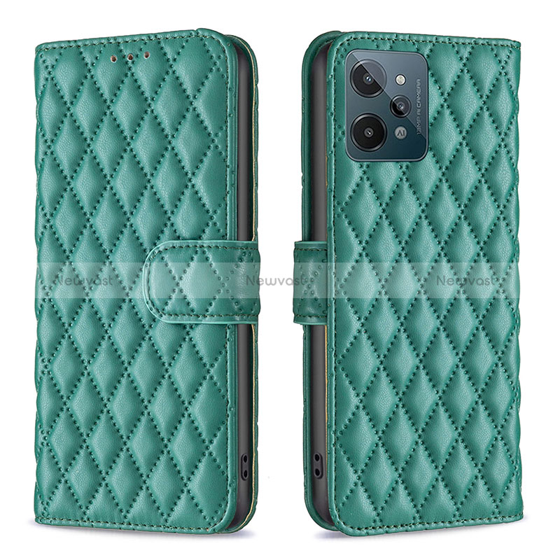 Leather Case Stands Flip Cover Holder B11F for Realme C31