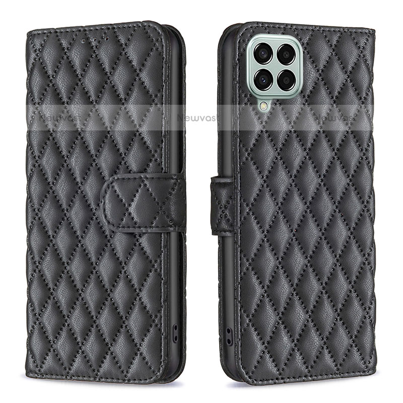 Leather Case Stands Flip Cover Holder B11F for Samsung Galaxy M33 5G