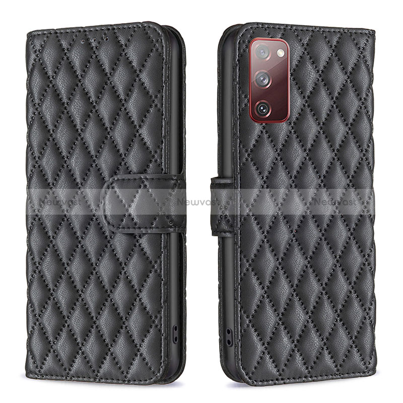 Leather Case Stands Flip Cover Holder B11F for Samsung Galaxy S20 FE 4G