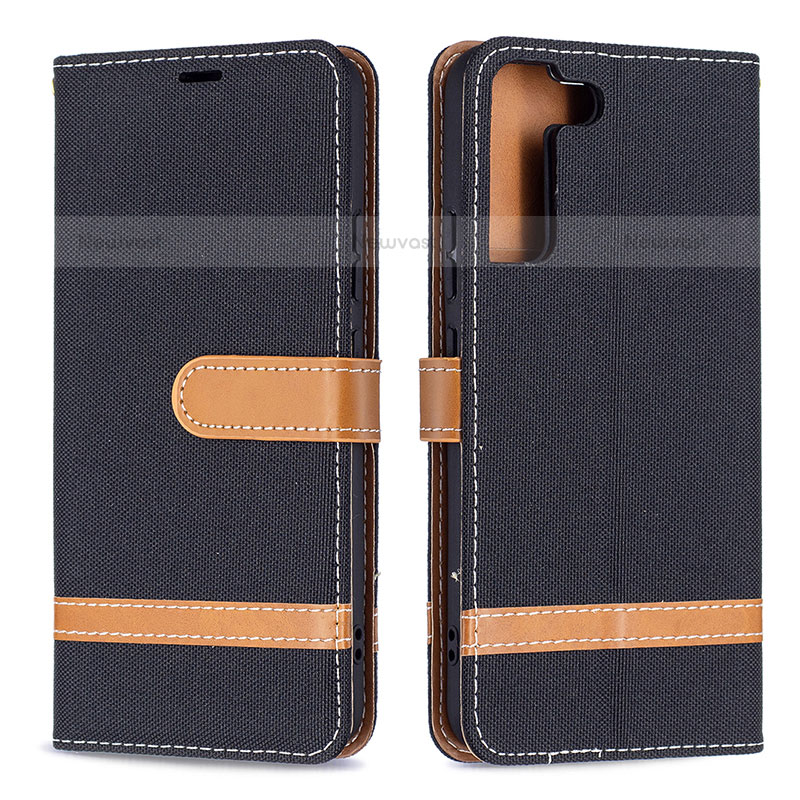 Leather Case Stands Flip Cover Holder B11F for Samsung Galaxy S22 5G