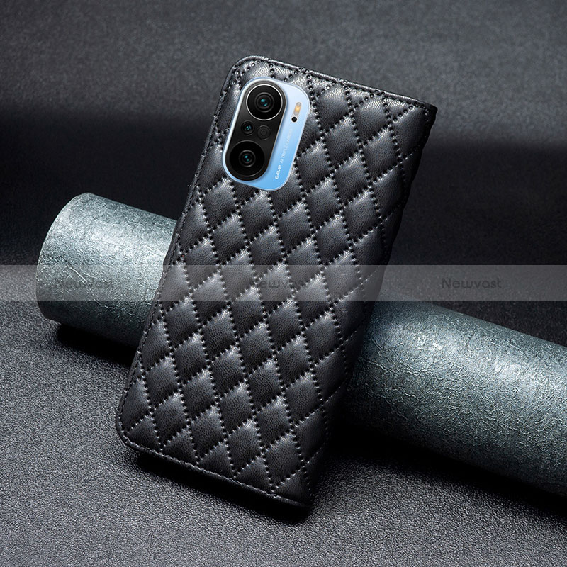 Leather Case Stands Flip Cover Holder B11F for Xiaomi Mi 11i 5G