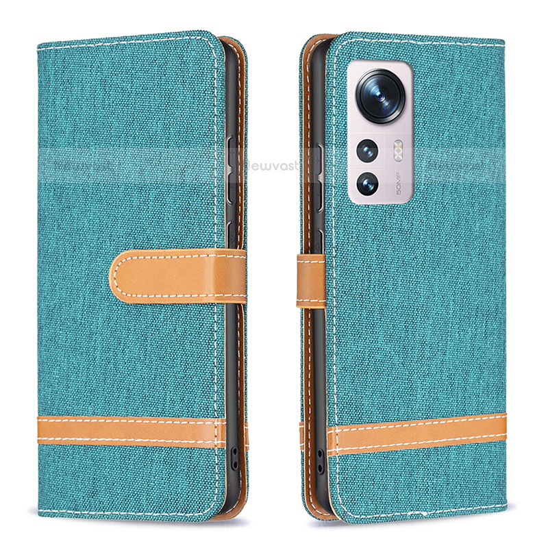 Leather Case Stands Flip Cover Holder B11F for Xiaomi Mi 12 Pro 5G