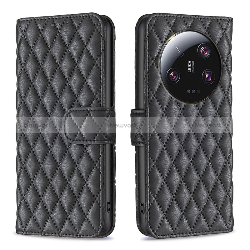 Leather Case Stands Flip Cover Holder B11F for Xiaomi Mi 13 Ultra 5G