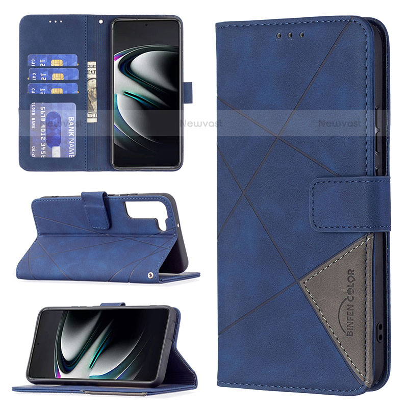 Leather Case Stands Flip Cover Holder B12F for Samsung Galaxy S21 5G