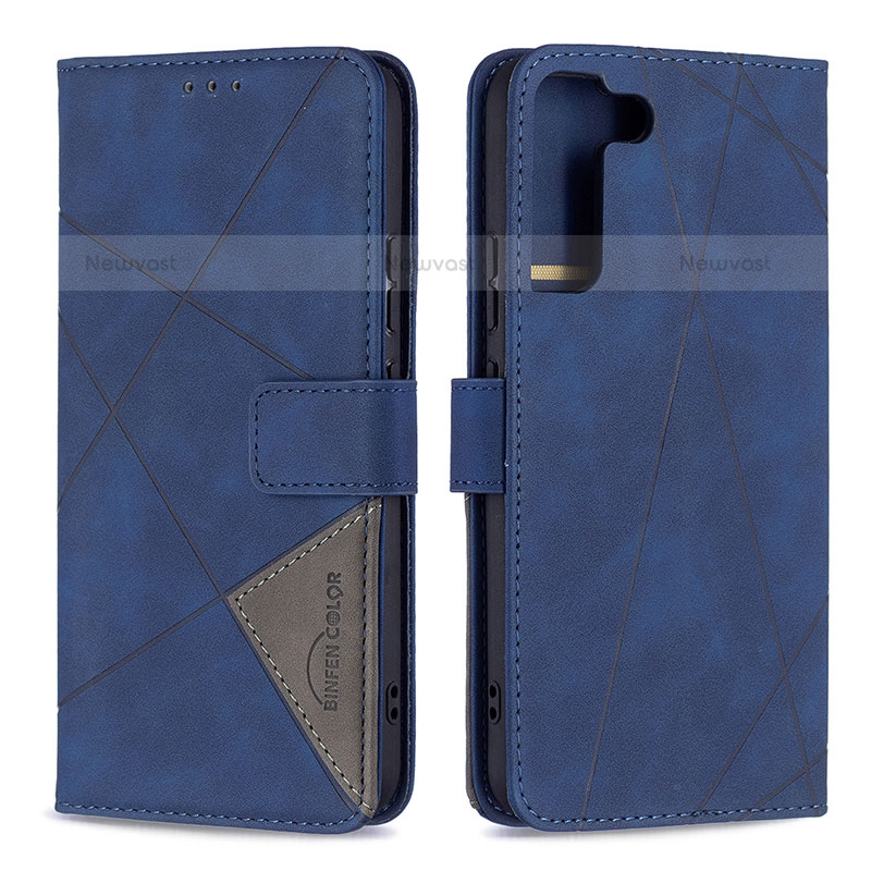 Leather Case Stands Flip Cover Holder B12F for Samsung Galaxy S21 5G