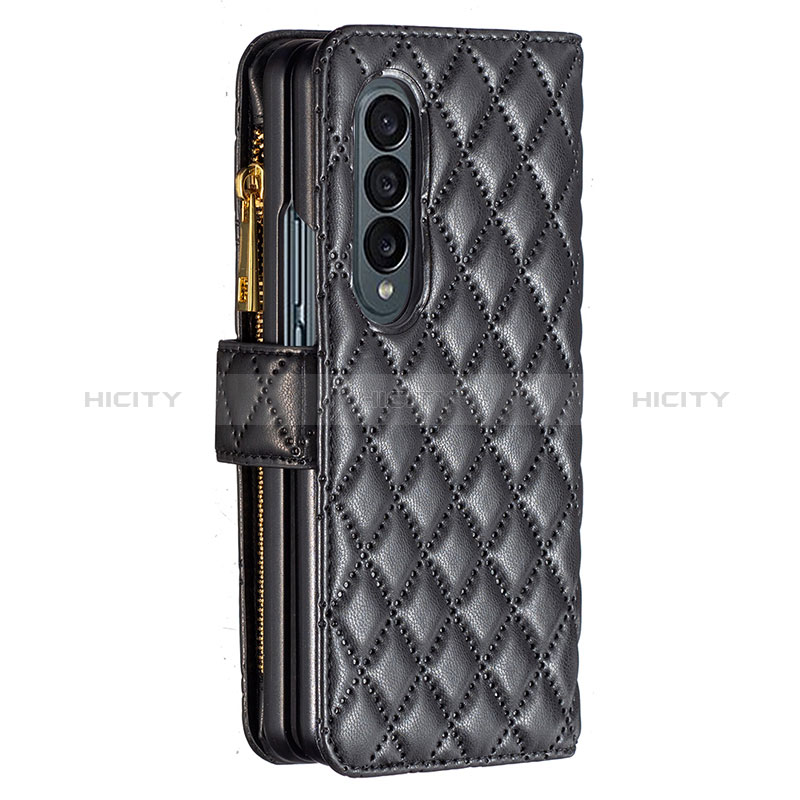 Leather Case Stands Flip Cover Holder B12F for Samsung Galaxy Z Fold4 5G