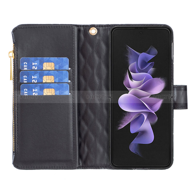 Leather Case Stands Flip Cover Holder B12F for Samsung Galaxy Z Fold4 5G