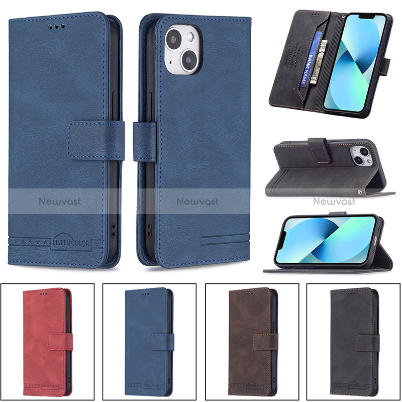 Leather Case Stands Flip Cover Holder B13F for Google Pixel 6 Pro 5G