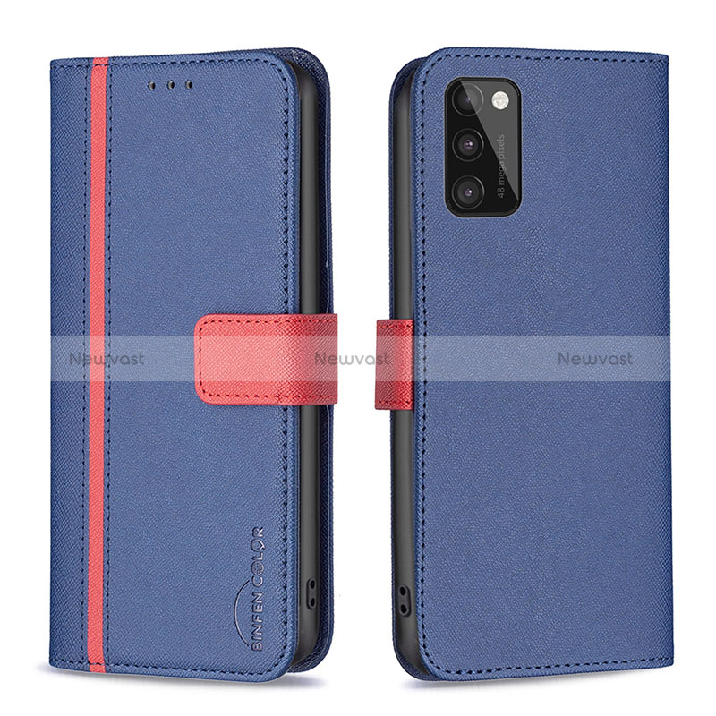 Leather Case Stands Flip Cover Holder B13F for Samsung Galaxy A41