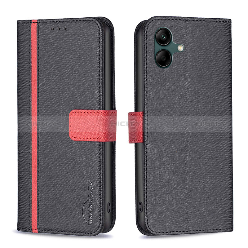 Leather Case Stands Flip Cover Holder B13F for Samsung Galaxy F04