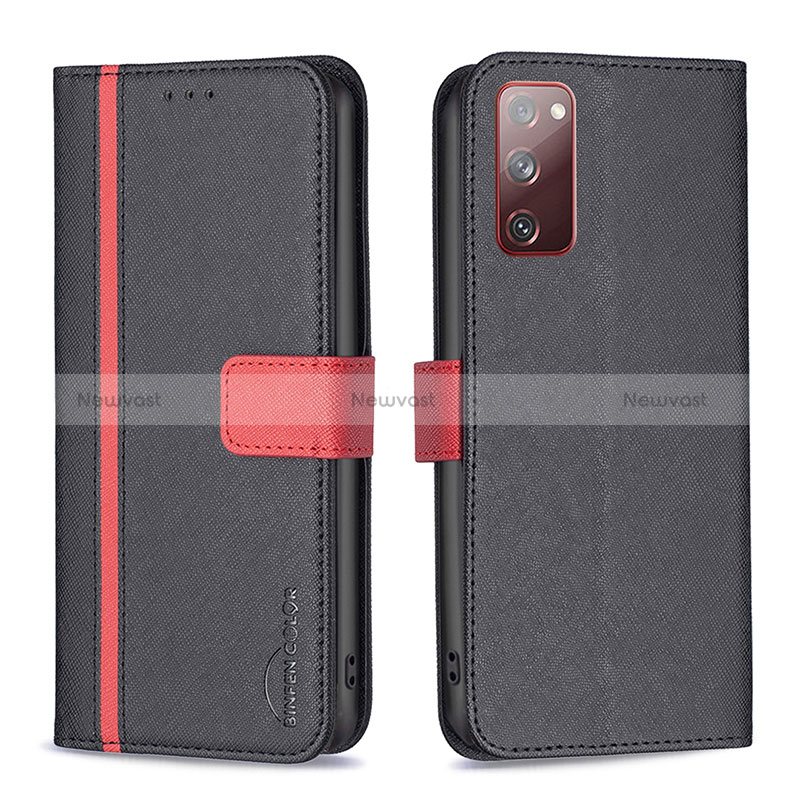 Leather Case Stands Flip Cover Holder B13F for Samsung Galaxy S20 FE 5G