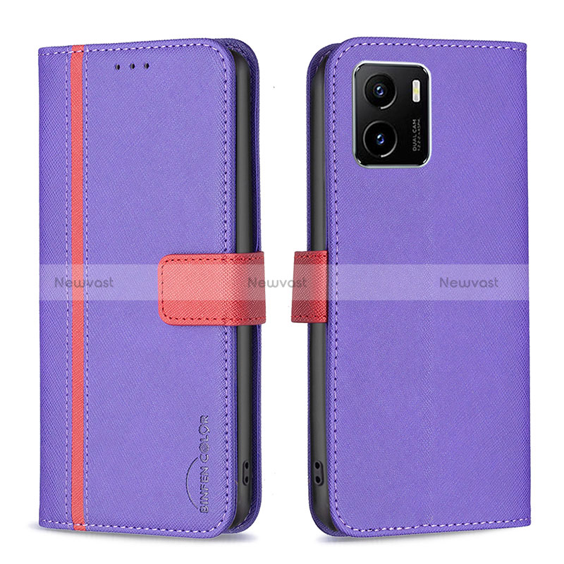 Leather Case Stands Flip Cover Holder B13F for Vivo Y10 t1