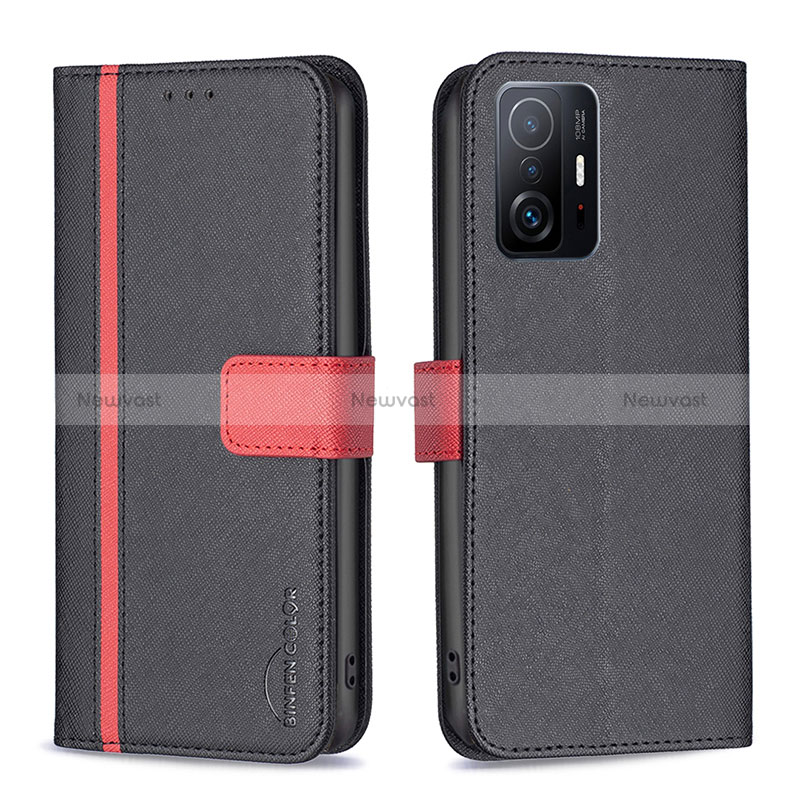 Leather Case Stands Flip Cover Holder B13F for Xiaomi Mi 11T Pro 5G