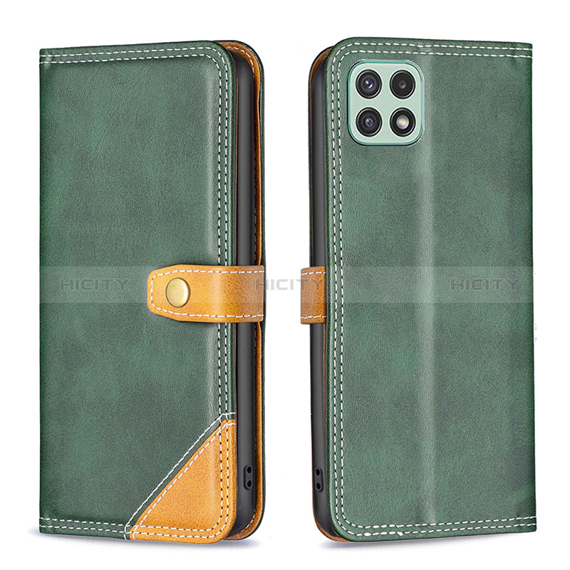 Leather Case Stands Flip Cover Holder B14F for Samsung Galaxy F42 5G