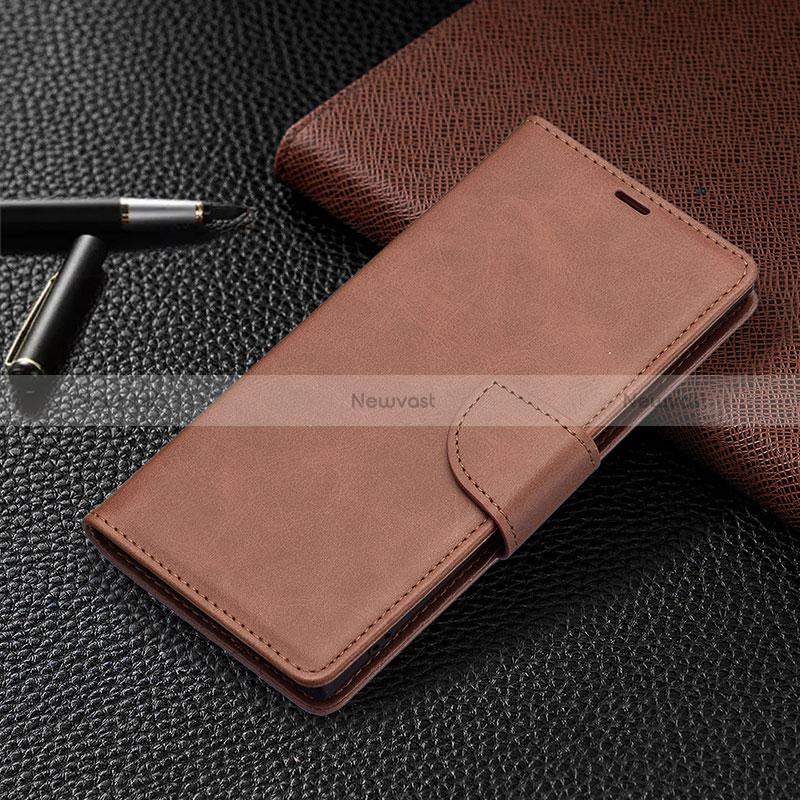 Leather Case Stands Flip Cover Holder B14F for Samsung Galaxy S24 Ultra 5G