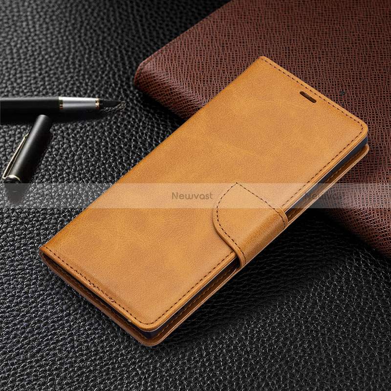 Leather Case Stands Flip Cover Holder B14F for Samsung Galaxy S24 Ultra 5G