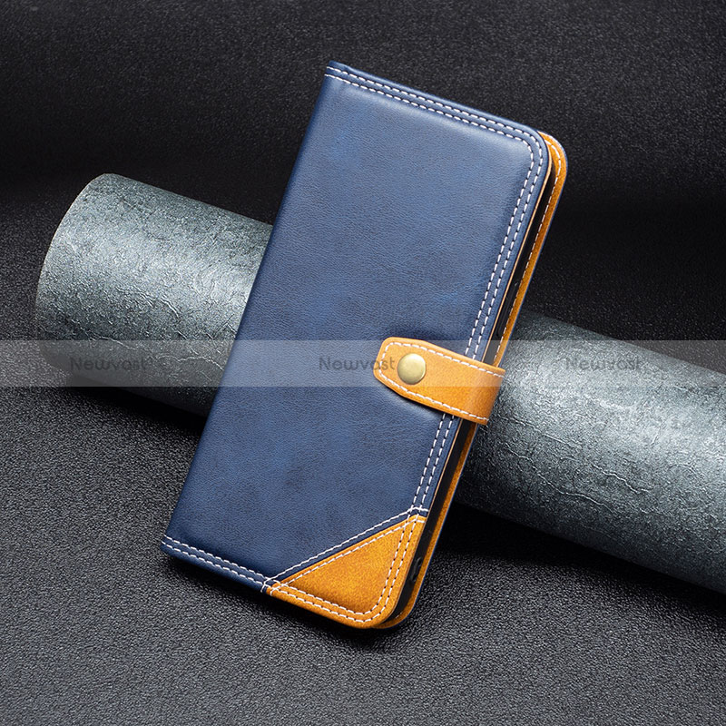 Leather Case Stands Flip Cover Holder B14F for Xiaomi Poco C50