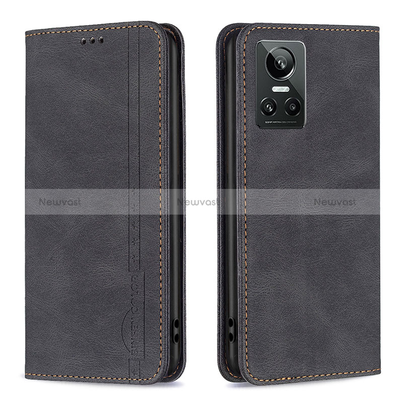 Leather Case Stands Flip Cover Holder B15F for Realme GT Neo3 5G