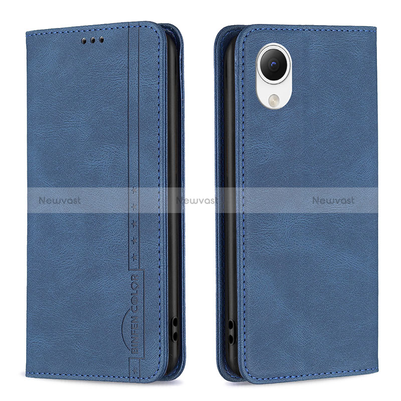 Leather Case Stands Flip Cover Holder B15F for Samsung Galaxy A23e 5G