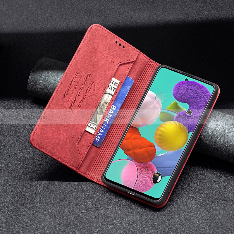 Leather Case Stands Flip Cover Holder B15F for Samsung Galaxy A51 5G