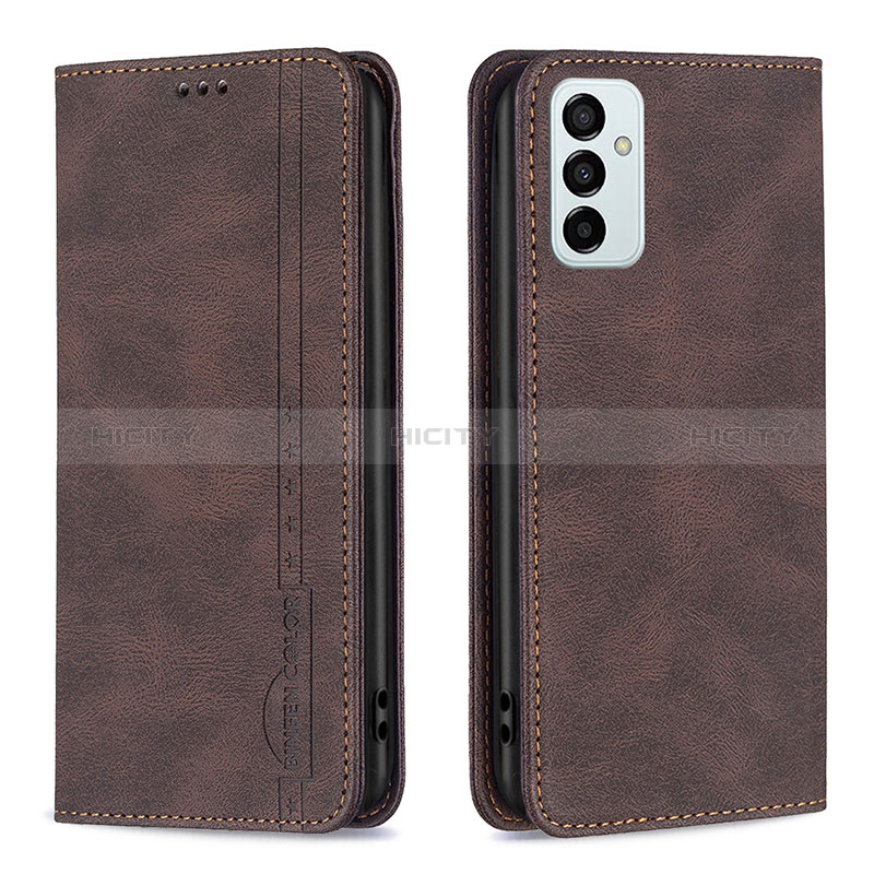 Leather Case Stands Flip Cover Holder B15F for Samsung Galaxy F23 5G