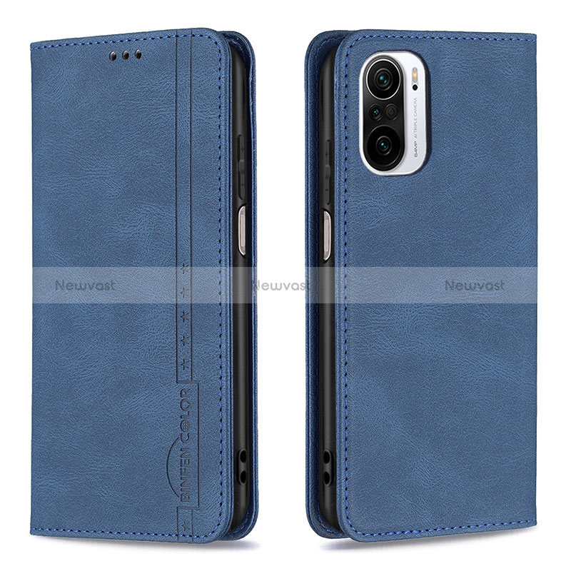 Leather Case Stands Flip Cover Holder B15F for Xiaomi Mi 11X Pro 5G