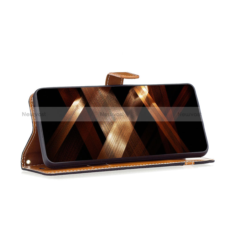 Leather Case Stands Flip Cover Holder B16F for Nokia G22