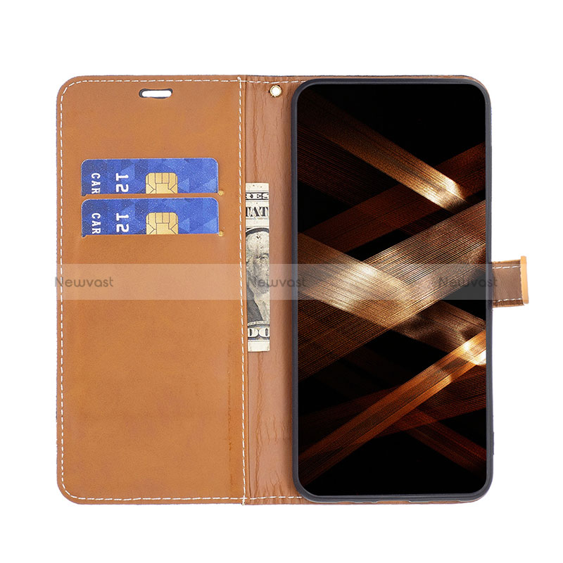 Leather Case Stands Flip Cover Holder B16F for Nokia G22