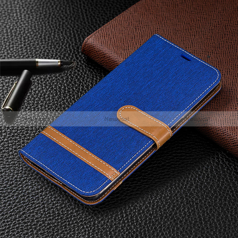 Leather Case Stands Flip Cover Holder B16F for Samsung Galaxy A20s