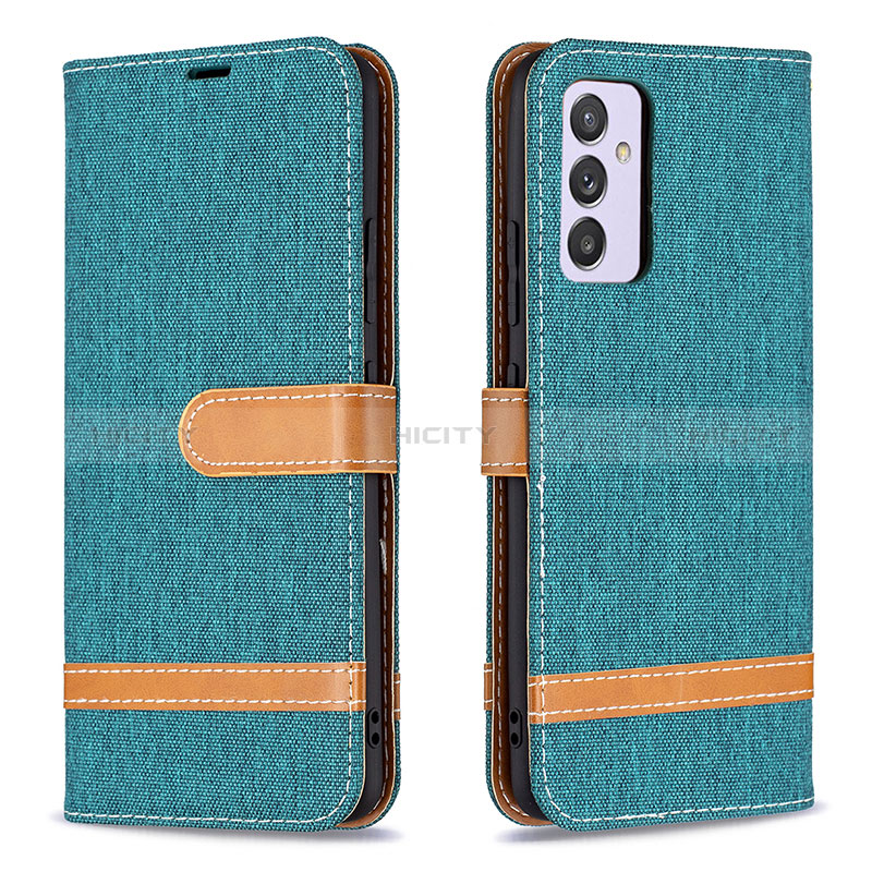 Leather Case Stands Flip Cover Holder B16F for Samsung Galaxy A24 4G