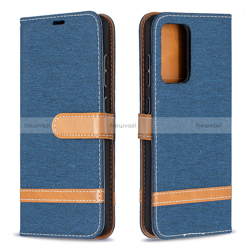 Leather Case Stands Flip Cover Holder B16F for Samsung Galaxy A52 4G