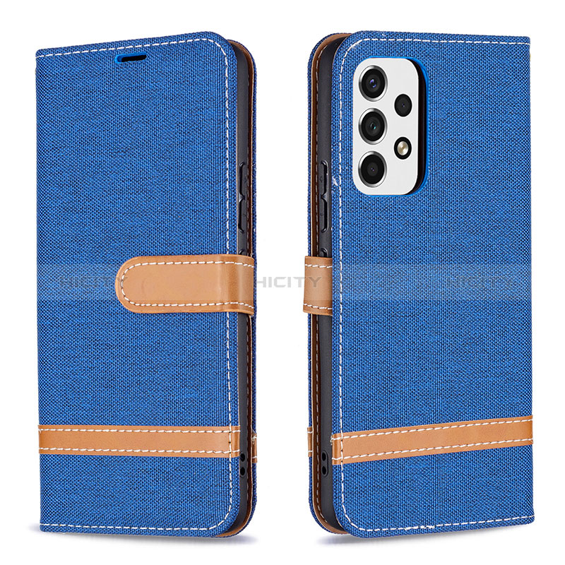 Leather Case Stands Flip Cover Holder B16F for Samsung Galaxy A53 5G