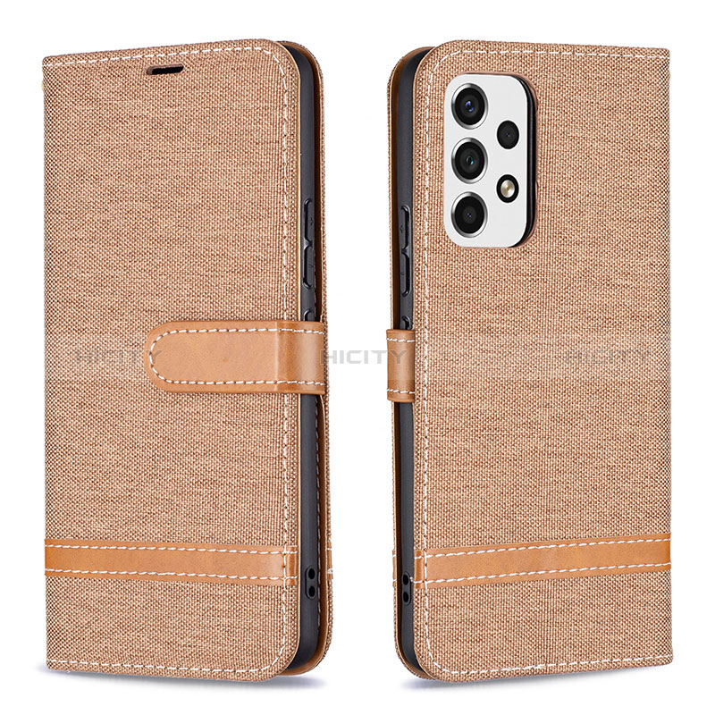 Leather Case Stands Flip Cover Holder B16F for Samsung Galaxy A53 5G