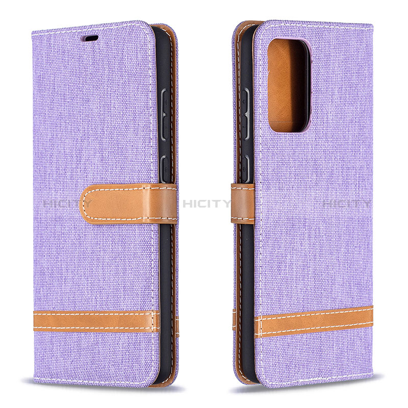 Leather Case Stands Flip Cover Holder B16F for Samsung Galaxy A72 4G
