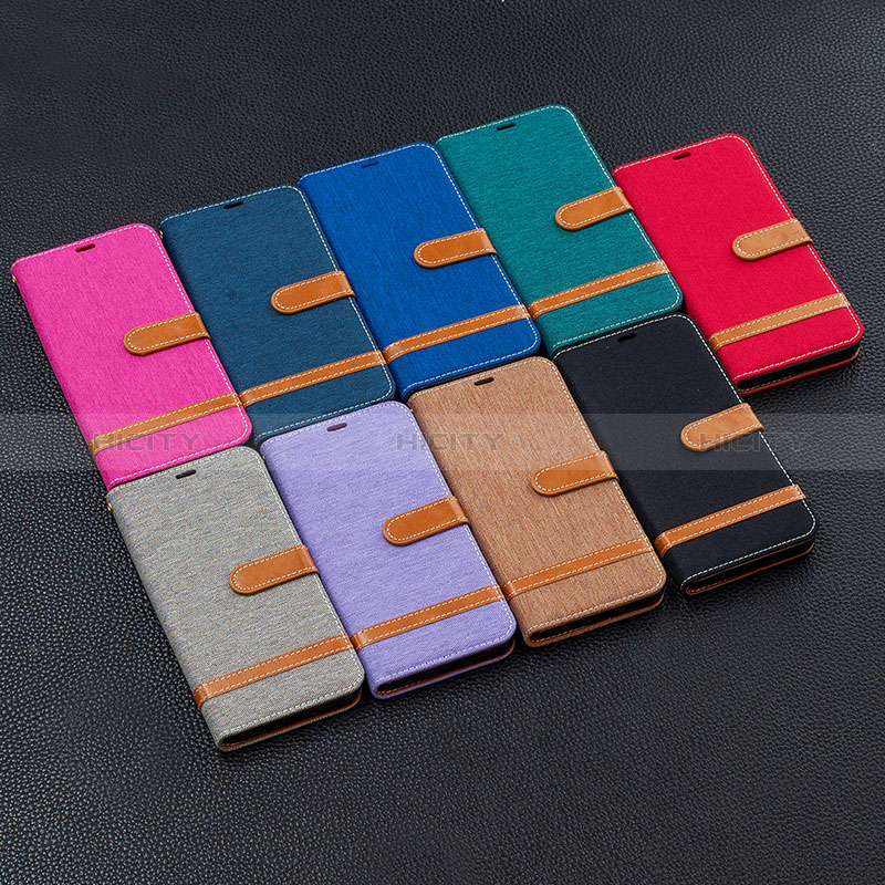 Leather Case Stands Flip Cover Holder B16F for Samsung Galaxy A82 5G