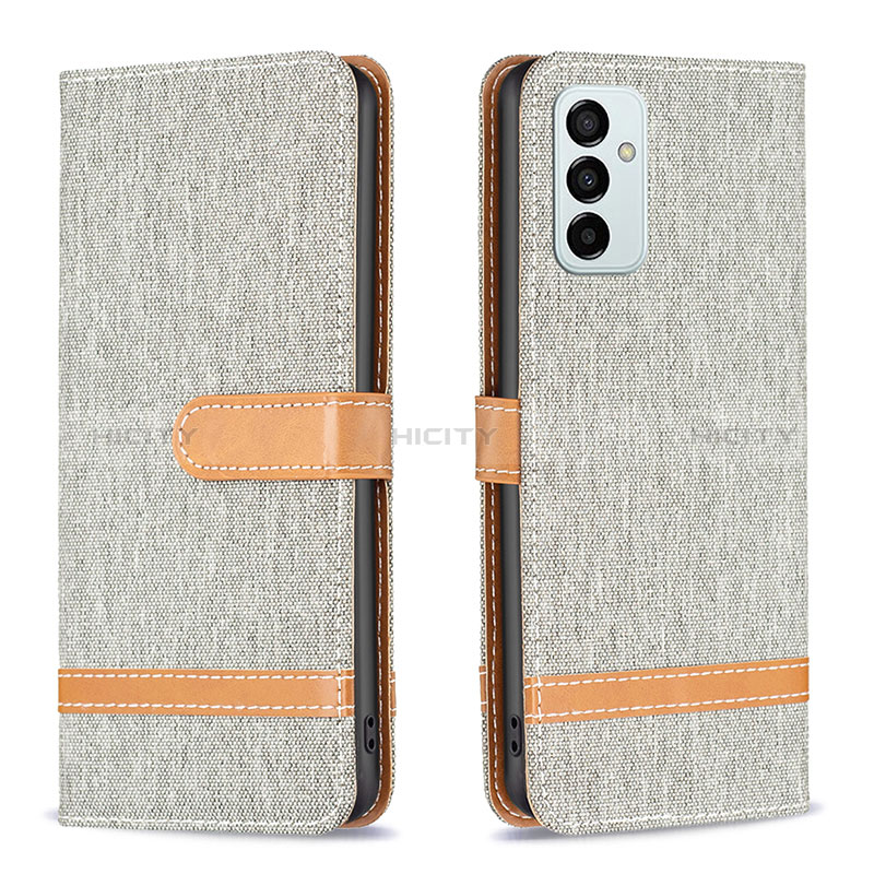 Leather Case Stands Flip Cover Holder B16F for Samsung Galaxy F23 5G