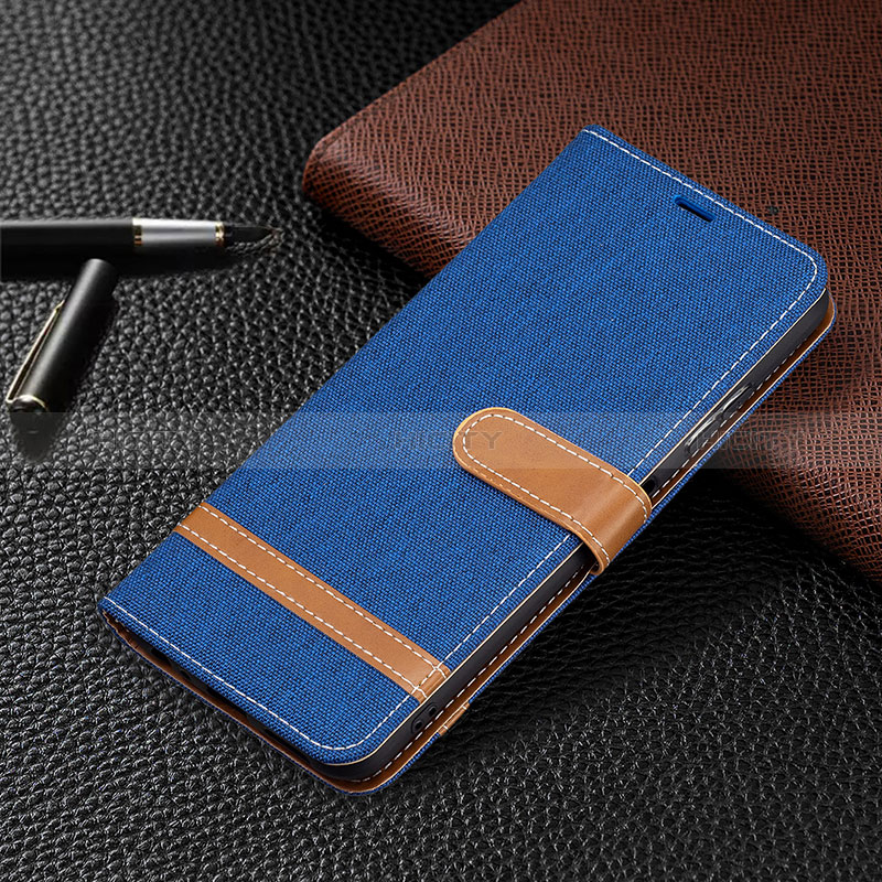 Leather Case Stands Flip Cover Holder B16F for Samsung Galaxy F42 5G