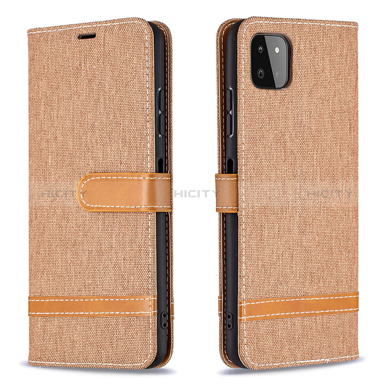 Leather Case Stands Flip Cover Holder B16F for Samsung Galaxy F42 5G