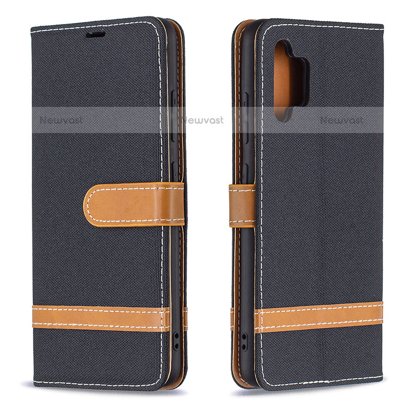 Leather Case Stands Flip Cover Holder B16F for Samsung Galaxy M32 5G