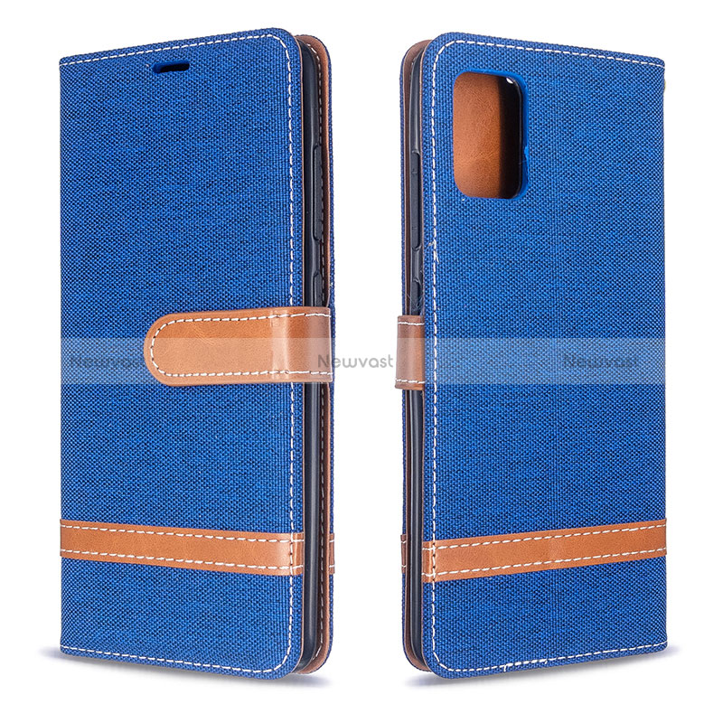 Leather Case Stands Flip Cover Holder B16F for Samsung Galaxy M40S