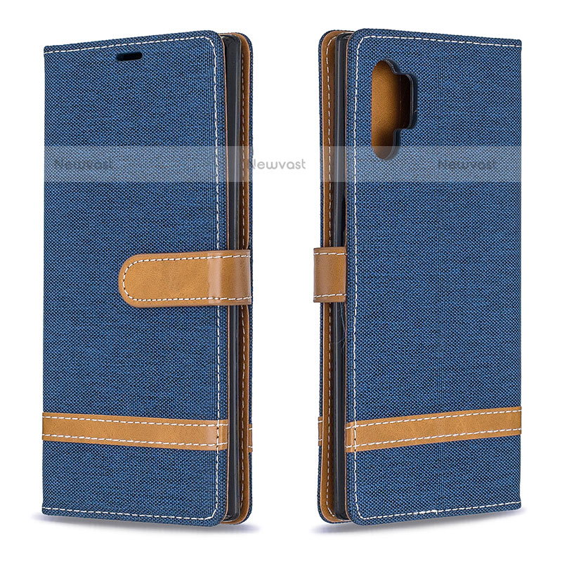 Leather Case Stands Flip Cover Holder B16F for Samsung Galaxy Note 10 Plus 5G