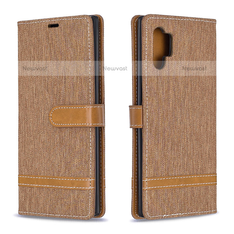 Leather Case Stands Flip Cover Holder B16F for Samsung Galaxy Note 10 Plus 5G