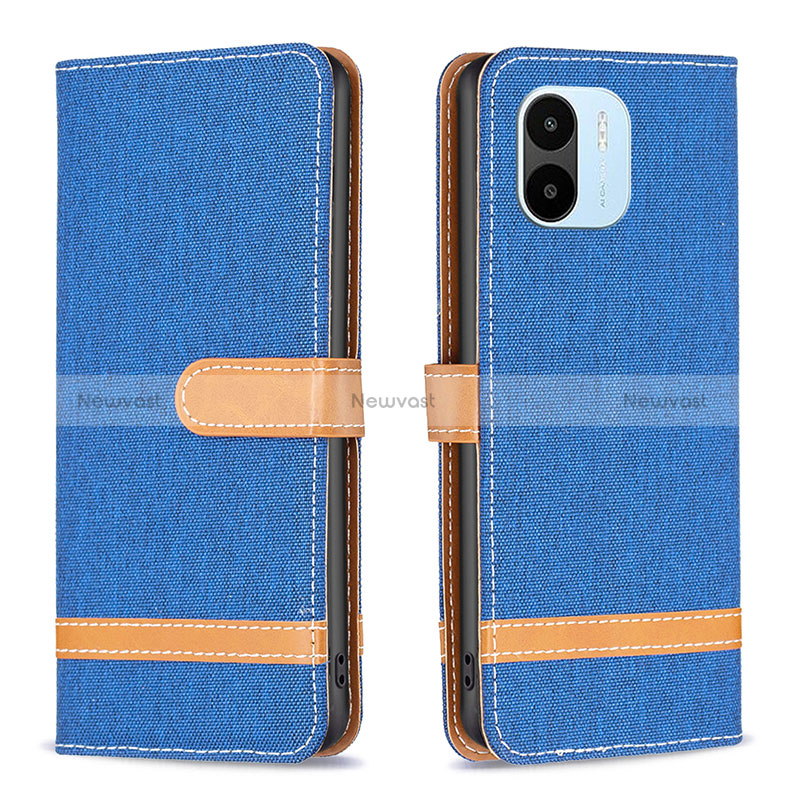 Leather Case Stands Flip Cover Holder B16F for Xiaomi Poco C50