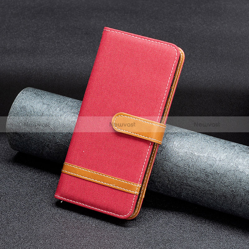 Leather Case Stands Flip Cover Holder B16F for Xiaomi Redmi Note 11 Pro 4G