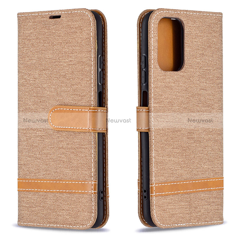 Leather Case Stands Flip Cover Holder B16F for Xiaomi Redmi Note 11 SE India 4G