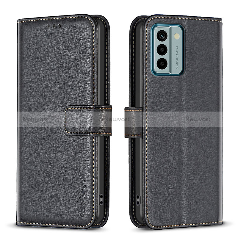 Leather Case Stands Flip Cover Holder B17F for Nokia G22