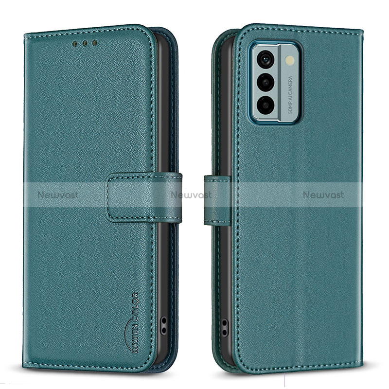 Leather Case Stands Flip Cover Holder B17F for Nokia G22